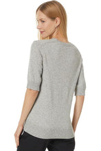 Load image into Gallery viewer, Elliott Lauren Better Half Elbow Length Crew Neck Sweater
