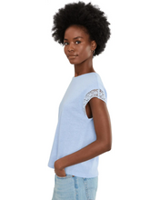 Load image into Gallery viewer, Elliott Lauren Trace Of Lace Top
