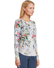 Load image into Gallery viewer, Elliott Lauren Watercolor Printed Top
