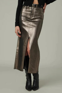 Joe`s Jeans The Eva Foil Maxi Skirt