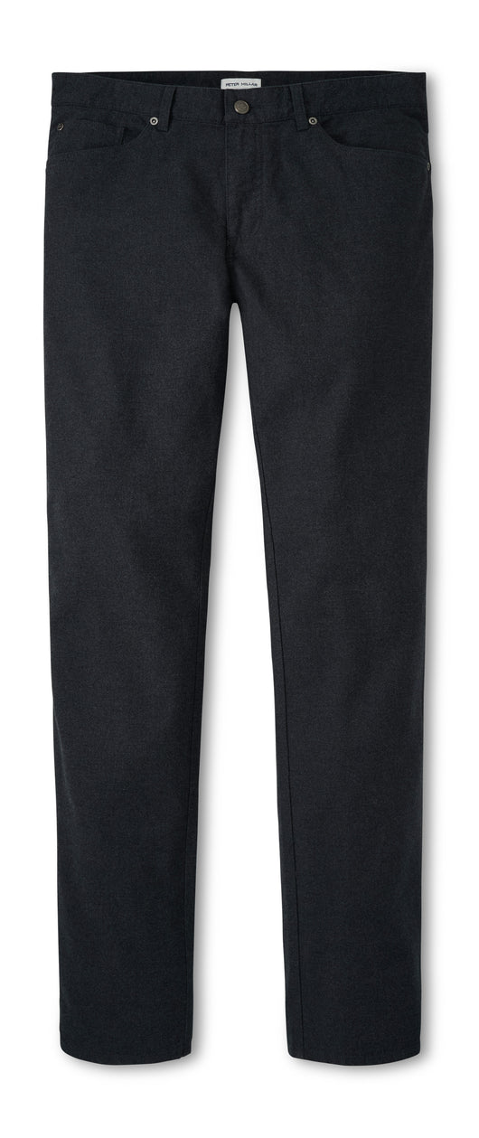 Peter Millar Mountainside Flannel Five-Pocket Pant