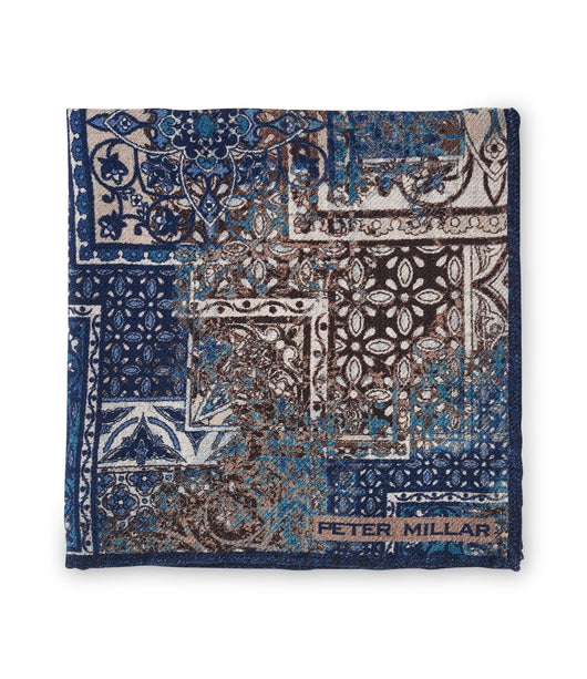 Peter Millar Morocco Patchwork Pocket Square