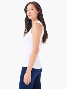 Nic + Zoe Perfect Knit Rib Scoop Tank