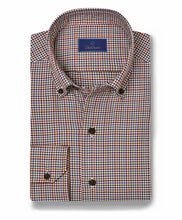 Load image into Gallery viewer, David Donahue Houndstooth Sport Shirt
