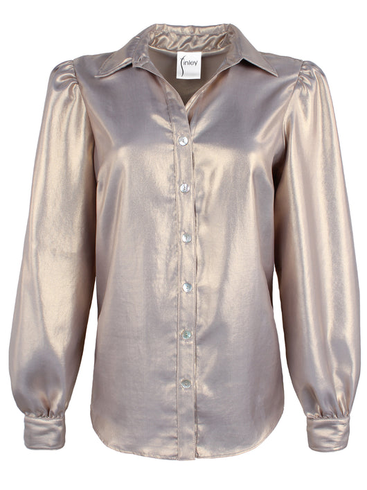 Finley Matte Gold Collette Shirt