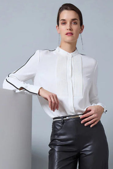 Lysse Josephine Tuxedo Shirt