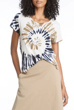 Load image into Gallery viewer, Elliott Lauren Whirlpool Tie Dye Tee
