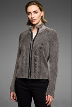 Load image into Gallery viewer, Nic + Zoe Engineered Zip Cardigan
