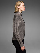 Load image into Gallery viewer, Nic + Zoe Engineered Zip Cardigan
