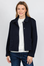 Load image into Gallery viewer, Elliott Lauren French Braid Easy Quilted Jacket
