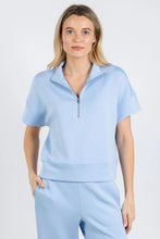 Load image into Gallery viewer, Elliott Lauren Comfort Zone Quarter Zip Top
