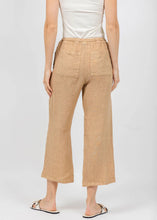 Load image into Gallery viewer, Elliott Lauren At Ease Linen Crop Pant
