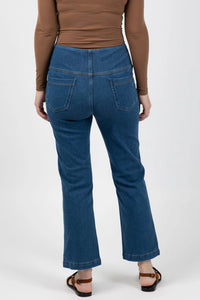 Elliott Lauren Pull On Knit Denim