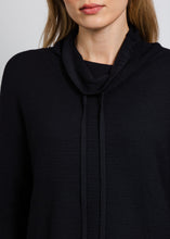 Load image into Gallery viewer, Elliott Lauren Waffle Stitch Funnel Neck Sweater
