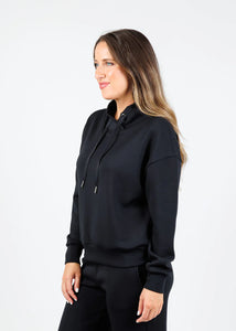 Elliott Lauren Comfort Zone Cowl Faux Hood Top