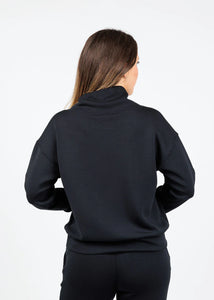 Elliott Lauren Comfort Zone Cowl Faux Hood Top