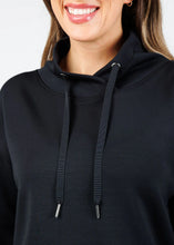 Load image into Gallery viewer, Elliott Lauren Comfort Zone Cowl Faux Hood Top
