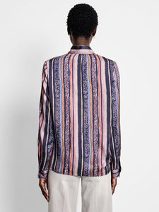 Nic + Zoe Animal Stripe Shirt