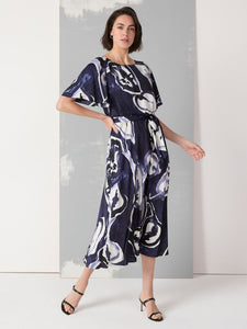 Nic + Zoe Watercolor Vines Brooke Dress