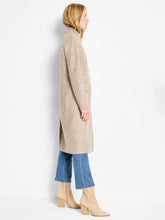 Load image into Gallery viewer, Nic + Zoe Sherpa Tweed Knit Topcoat
