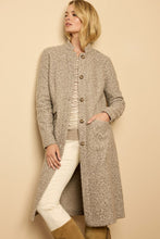 Load image into Gallery viewer, Nic + Zoe Sherpa Tweed Knit Topcoat
