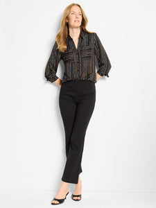Nic + Zoe Mini Painted Stripe Shirt