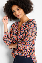 Load image into Gallery viewer, Nic + Zoe Harvest Ikat Top
