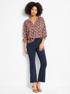 Nic + Zoe Harvest Ikat Top