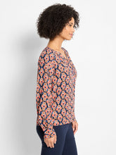 Load image into Gallery viewer, Nic + Zoe Harvest Ikat Top
