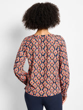 Load image into Gallery viewer, Nic + Zoe Harvest Ikat Top
