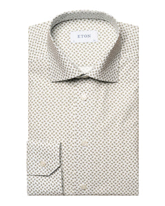 eton dress shirt Eton Micro Banana Signature Poplin Dress Shirt – Yacoubian Tailors