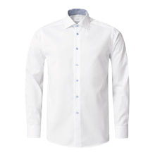 Load image into Gallery viewer, Eton Solid Signature Twill Geometric Effect Shirt
