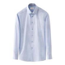 Load image into Gallery viewer, Eton Solid Signature Twill Geometric Effect Shirt
