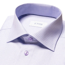 Load image into Gallery viewer, Eton Micro Check Signature Twill Shirt
