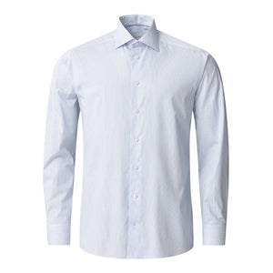 Eton Striped Fine Twill Shirt