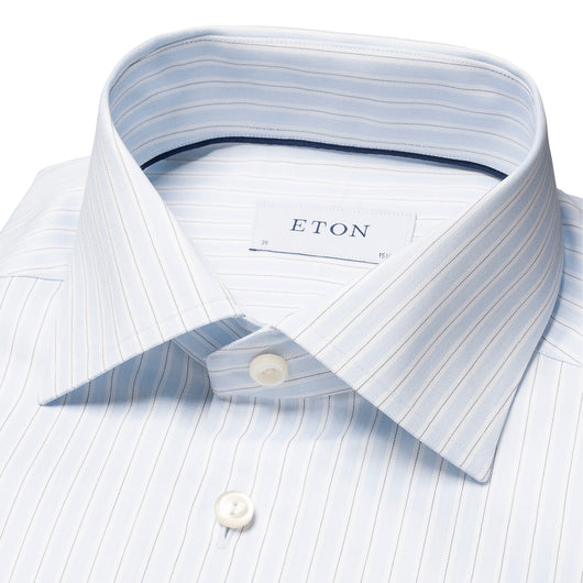 Eton Striped Signature Twill Shirt