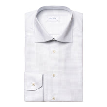 Load image into Gallery viewer, Eton Check Cotton Tencel Dress Shirt
