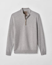 Load image into Gallery viewer, Johnnie-O Cashmere Quarter Zip Sweater
