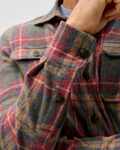 Load image into Gallery viewer, Johnnie-O Yule Tartan Knitted Flannel Shirt
