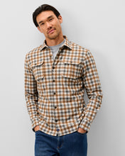 Load image into Gallery viewer, Johnnie-O Cabin Check Flannel Shirt
