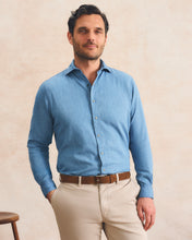 Load image into Gallery viewer, Johnnie-O Chambray Snap Denim Shirt

