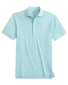 Johnnie-O Stetsons Stripe Mesh Polo
