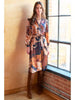 Finley Franchesca Etruscan Scroll Midi Dress