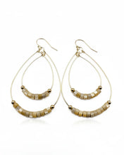 Load image into Gallery viewer, Erin Gray Heishi Ella Cate Earring
