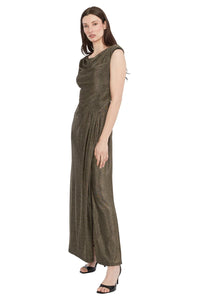 Maggy London Cowl Neck Gown
