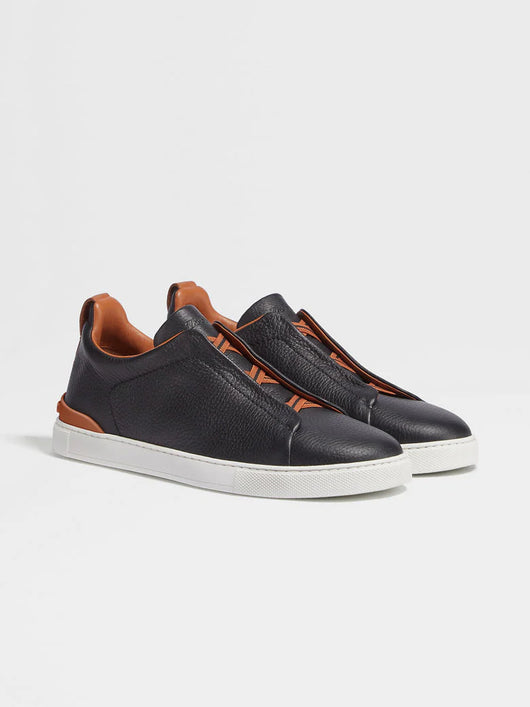 Zegna Triple Stitch Low-Top Sneaker