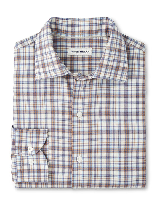 Peter Millar Waynesville Performance Flannel Sport Shirt