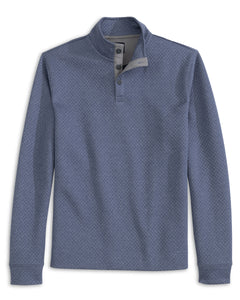 Johnnie O Rockwells Diamond Quilted Henley Pullover