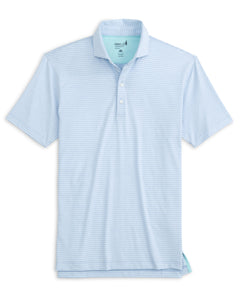 Johnnie O Michael Striped Performance Polo