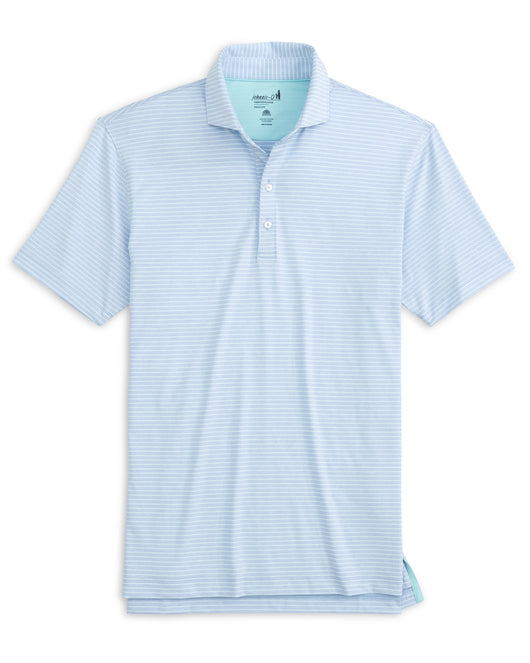 Johnnie O Michael Striped Performance Polo